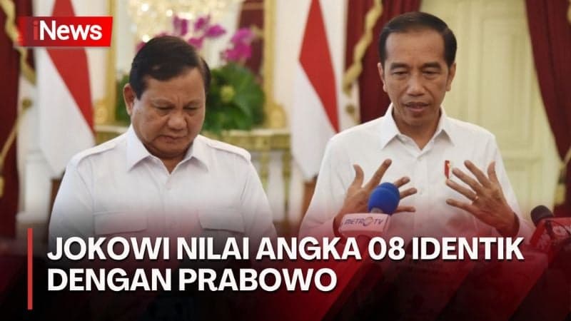 Presiden Jokowi Singgung Angka 08 yang Identik dengan Prabowo: Cerminkan Keberlanjutan 