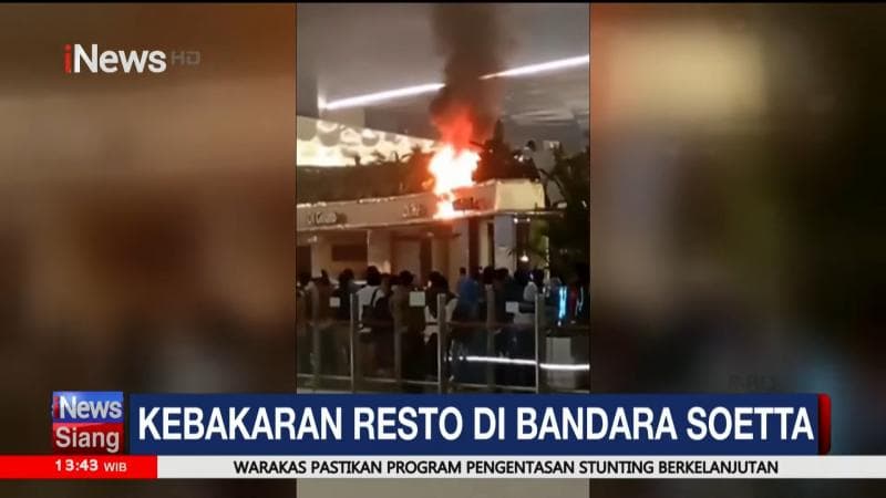 Kebakaran Restoran Terminal 3 Bandara Soekarno-Hatta, Diduga Korsleting Listrik