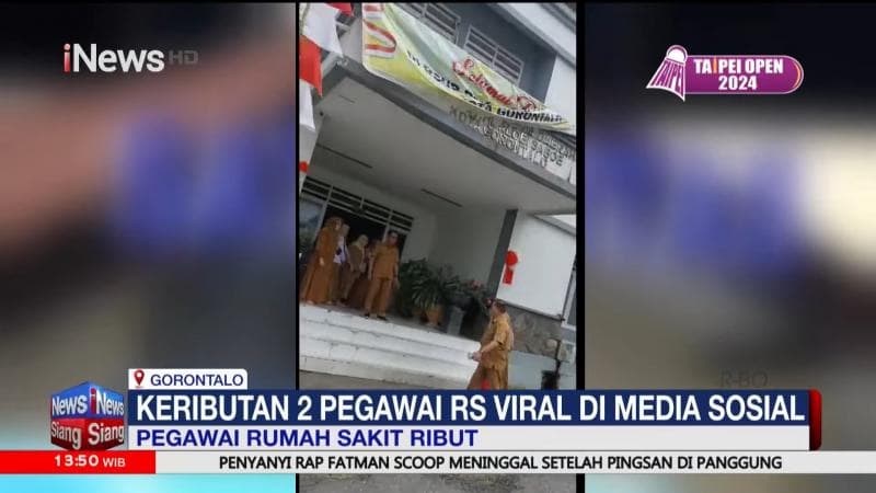 Viral Cekcok Dua Pegawai Rumah Sakit di Gorontalo Dipicu Mobil Dinas