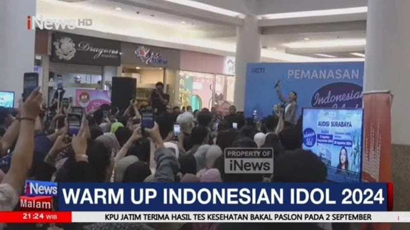 Audisi Indonesian Idol XIII di Surabaya Diikuti Ribuan Peserta, Banyak dari Provinsi Lain