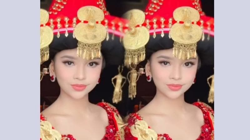 Lyodra Tampil Jelang Misa Akbar Bersama Paus Fransiskus, Cantik Memesona dengan Pakaian Adat Karo