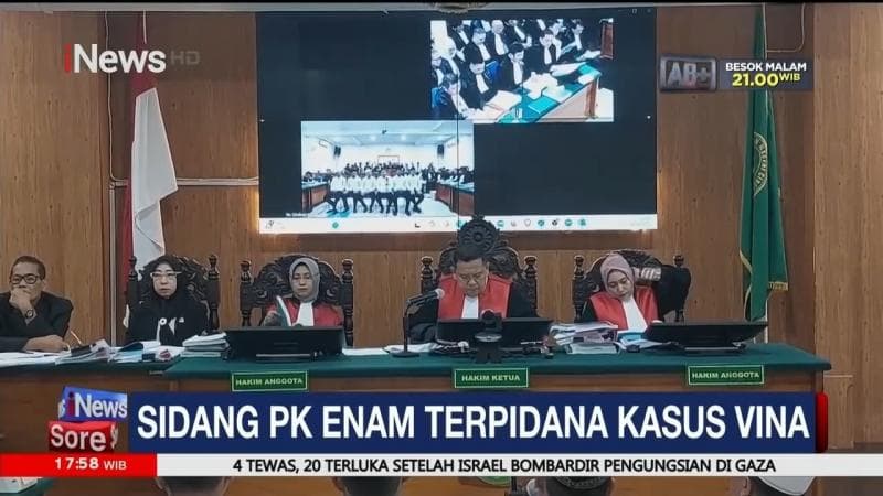 Sidang PK 6 Terpidana Kasus Vina Cirebon akan Dilanjutkan 9 September