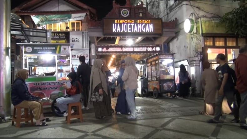 Kayutangan Heritage Kota Malang, Surga Nongkrong Malam yang Tak Pernah Sepi