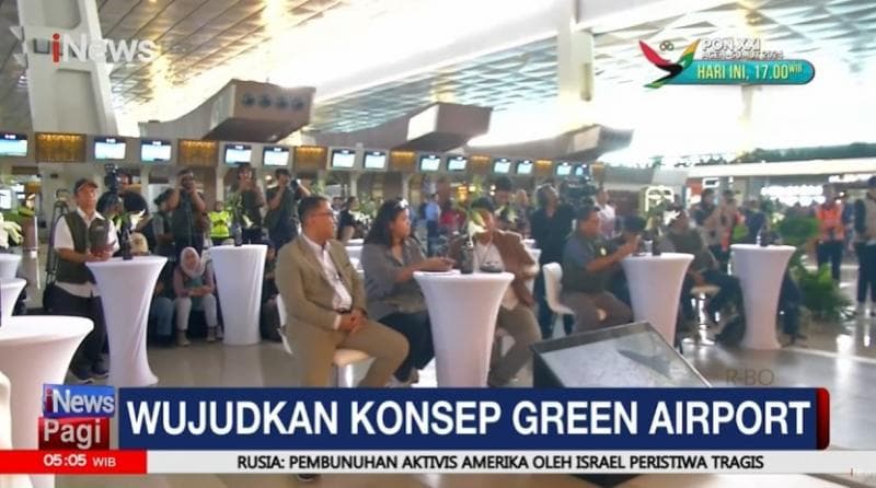 Bandara Soekarno Hatta Tekan Emisi Karbon