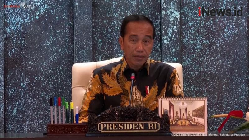 Pimpin Sidang Kabinet Terakhir di IKN, Jokowi: Terima Kasih dan Maaf 