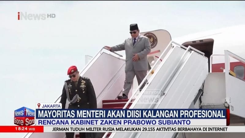 Rencana Kabinet Prabowo-Gibran, Bakal Diisi Kalangan Profesional