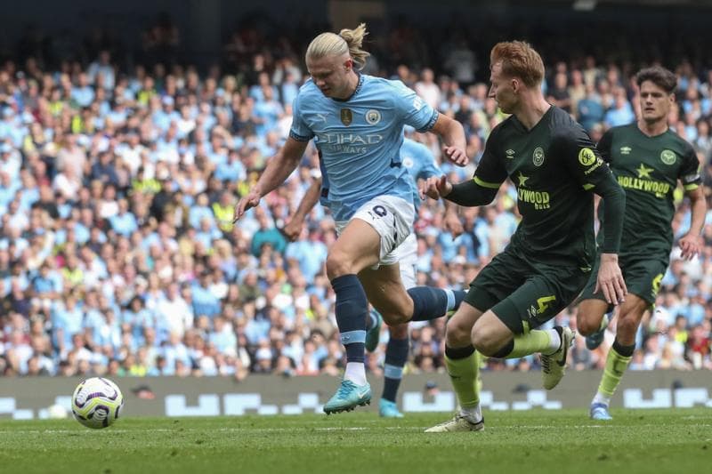 Hasil Man City Vs Brentford: The Citizens Menang, Haaland Cetak Brace