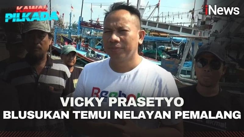 Vicky Prasetyo Blusukan di Pemalang, Janjikan Revolusi untuk Nelayan