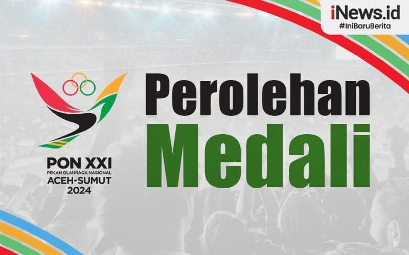 Klasemen Akhir Perolehan Medali PON XXI Aceh-Sumut 2024, Jawa Barat Hattrick Juara Umum!