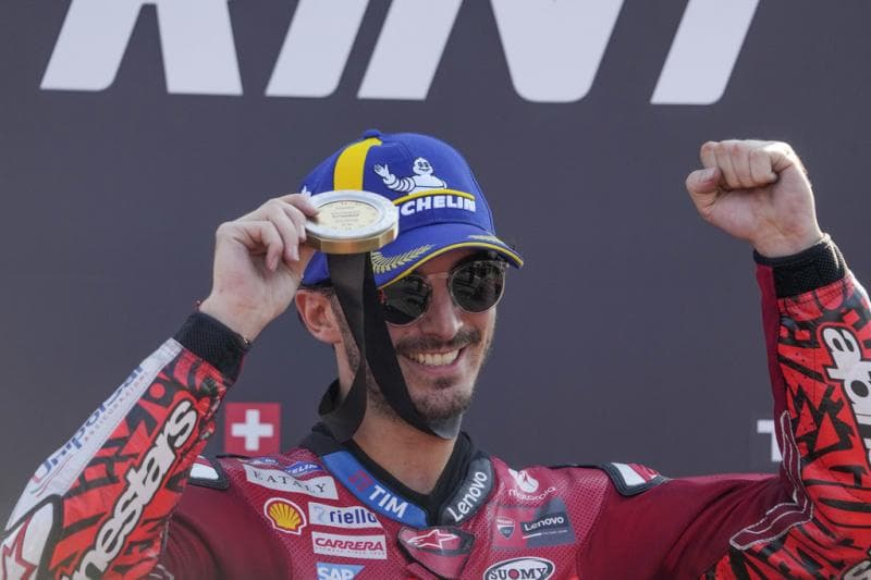 Francesco Bagnaia Akui Dibantu Dewi Fortuna saat Rajai Sprint MotoGP Emilia Romagna 2024