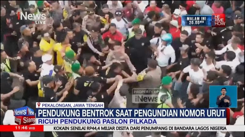 Simpatisan Massa Calon Bupati di Pekalongan Terlibat Bentrok, Ini Pemicunya