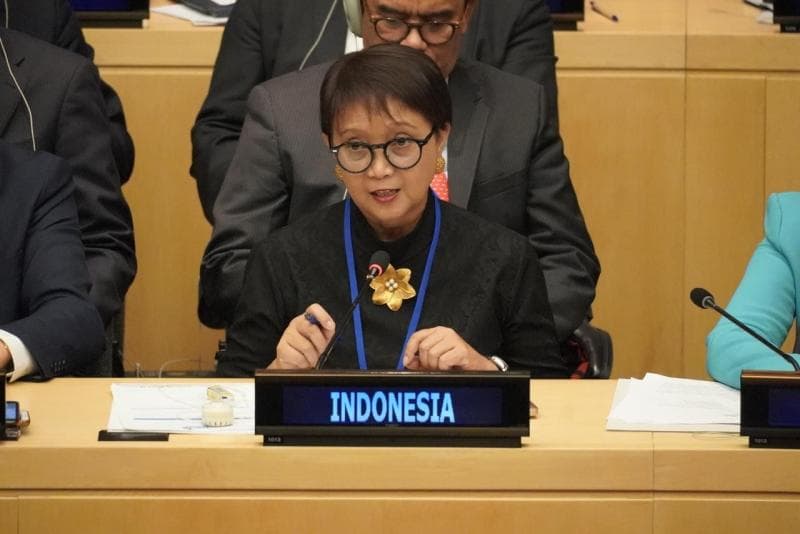 Menlu Retno Soroti Genosida di Gaza, Ingatkan Penegakan Hukum Internasional