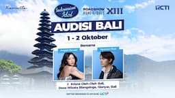 Audisi Indonesian Idol XIII Siap Hadir di Bali, Paul dan Anggis Bakal Kasih Tips dan Trik