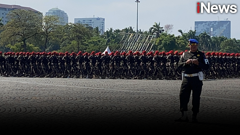 Persiapan HUT ke-79 TNI, 100.000 Pasukan dan Alutsista Disiagakan di Kawasan Monas