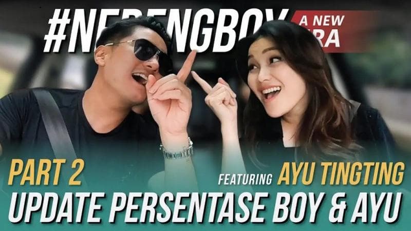 Boy William dan Ayu Ting Ting Nyanyi Bareng di Nebeng Boy yang Seru, Kocak, dan Penuh Tawa!