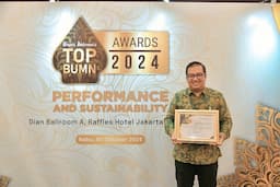 Kinerja Semakin Bersinar, Pegadaian Raih Dua Penghargaan TOP BUMN Awards 2024