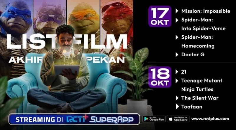 Jadwal Film Akhir Pekan di RCTI+ SuperApp