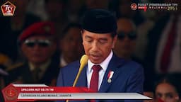 Pidato Terakhir di Hadapan Ribuan Prajurit, Ini Pesan Jokowi ke TNI