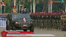 Momen Jokowi Cek Kesiapan Pasukan HUT ke-79 TNI Naik Maung Pindad