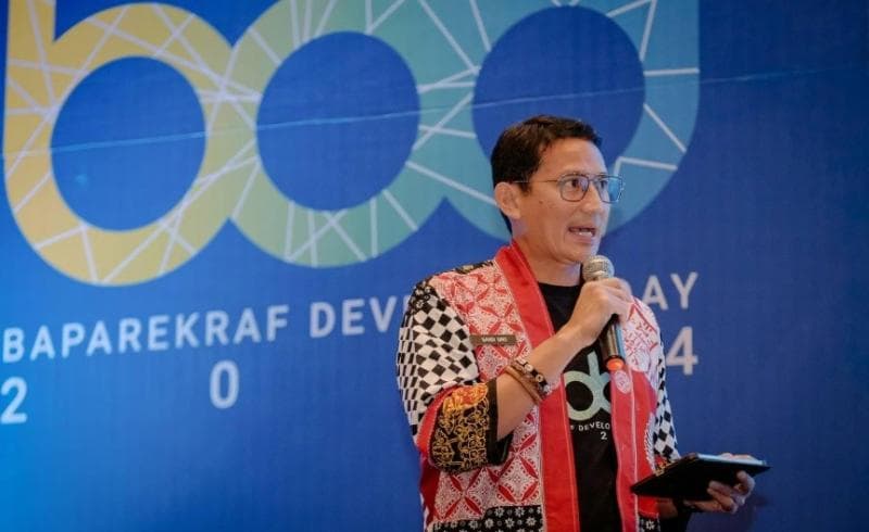 Sandiaga Uno Apresiasi Event Baparekraf Developer Day 2024, Perkuat SDM di Bidang Ekonomi Digital