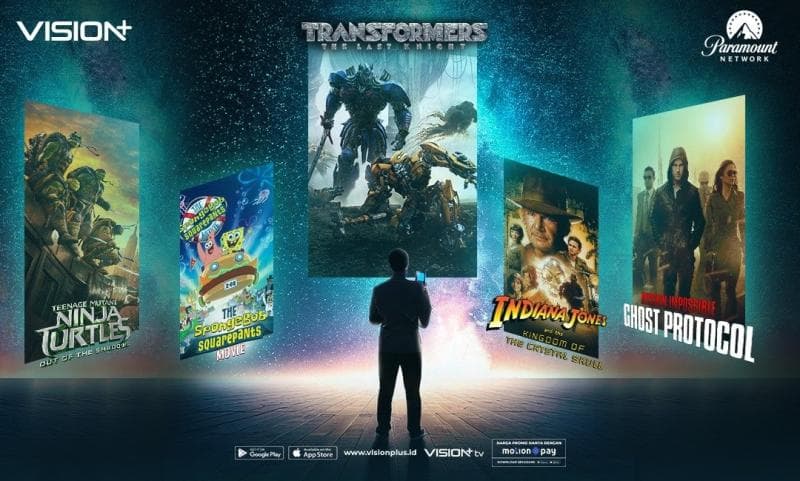 Wajib Nonton! Dari Transformer hingga Mission Impossible Film Seru Ini Ada di Vision+