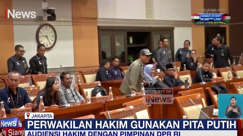 Solidaritas Hakim Bertemu Pimpinan DPR, Suarakan Aspirasi soal Kesejahteraan