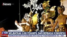 Kemeriahan HUT ke 268 Yogyakarta, Ribuan Seniman Ikut Street Art Tema Gatotkaca Wirajaya