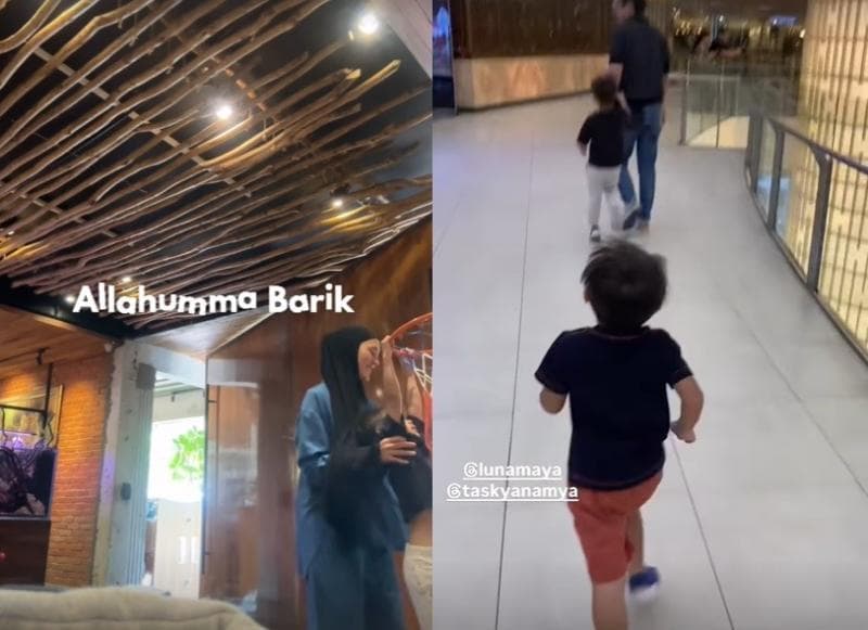 Sebelum Gugat Cerai, Baim Wong dan Paula Verhoeven Sempat Posting Video Bermain dengan Anak