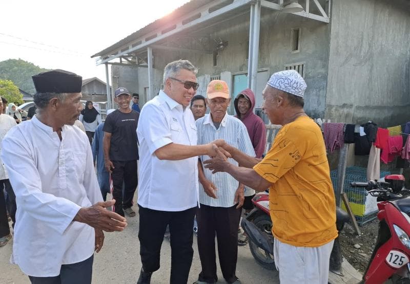 Kampanye di Desa Bajo, Cagub Sulteng Ahmad Ali Ingin Sejahterakan Nelayan