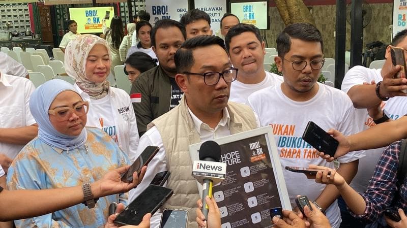 RK Cerita Pernah Ditawari Maju Pilgub Jakarta 2017, namun Dilarang Sang Ibu