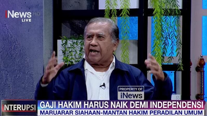 INTERUPSI: Maruarar Siahaan Sebut Pendapatan Memadai Kunci Hakim Independen