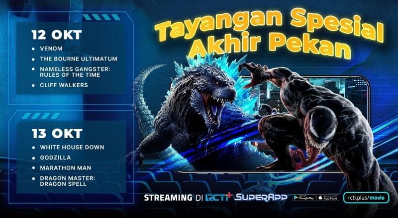 Tayangan Spesial Akhir Pekan Streaming di RCTI+ SuperApp