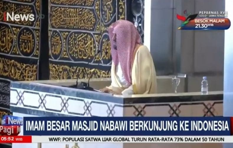 Pesan Imam Besar Masjid Nabawi Syekh Hudahify saat Khutbah Jumat di Masjid Istiqlal