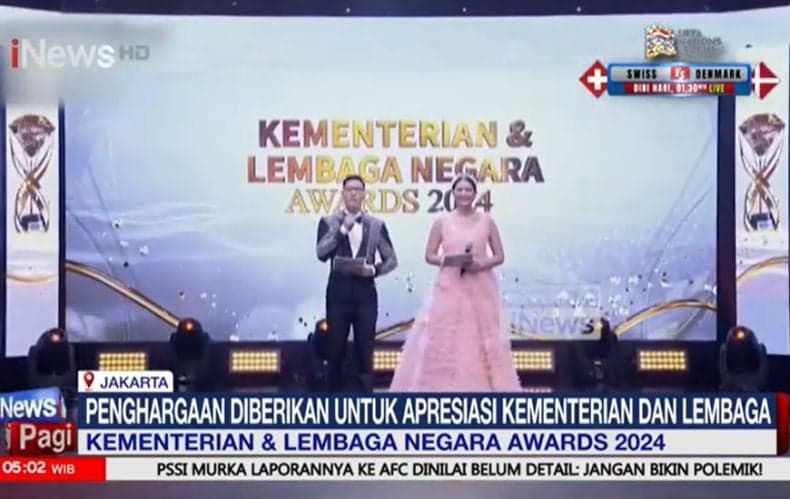 iNews Media Group Gelar Kementerian dan Lembaga Negara Awards 2024