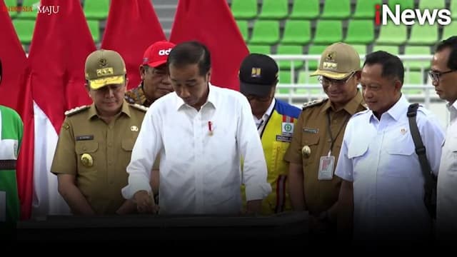 Jokowi Resmikan Stadion Utama Sumatera Utara Senilai Rp587 Miliar, Intip Kemegahannya