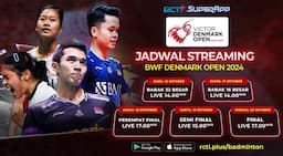 Jadwal Live Streaming Denmark Open 2024 Rabu sampai Minggu di RCTI+ SuperApp 