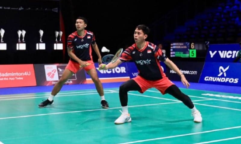 Hasil Denmark Open 2024: Fajar/Rian Lolos 16 Besar usai Singkirkan Duet Jerman