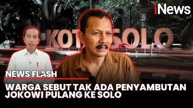 Jelang Kepulangan Jokowi ke Solo, Ketua RW Sebut Tak Ada Rencana Penyambutan Khusus