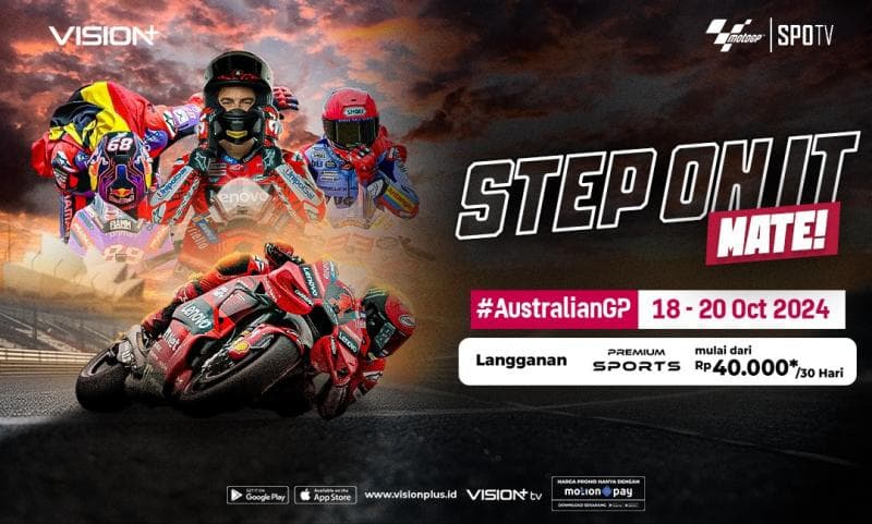 Ini Jadwal dan Link Streaming MotoGP Australia 2024