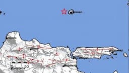 Gempa Hari Ini M3,8 Guncang Tuban, Terasa Skala II MMI di Bawean