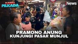 Pramono Anung Blusukan di Pasar Munjul, Serap Keluhan Pedagang soal Retribusi