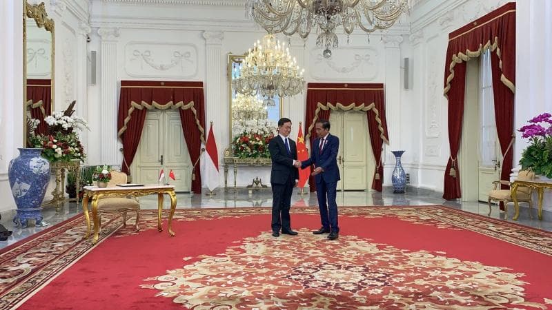 Jokowi Sambut Kunjungan Wapres China: Terima Kasih Hadir di Pelantikan Presiden Terpilih