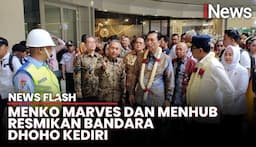 Luhut-Budi Karya Resmikan Bandara Dhoho Kediri, Akselerasi Pertumbuhan Ekonomi di Selatan Pulau Jawa