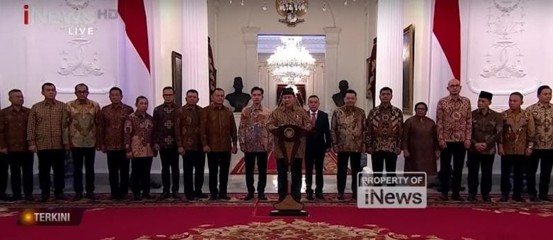 Daftar Lengkap Nama Wakil Menteri Bidang Ekonomi Kabinet Prabowo-Gibran