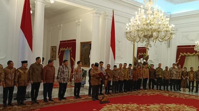 Daftar Lengkap Menteri Bidang Ekonomi Kabinet Merah Putih Prabowo-Gibran