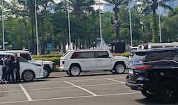 Prabowo bakal Naik Mobil Buatan Pindad ke Istana, Ini Potretnya