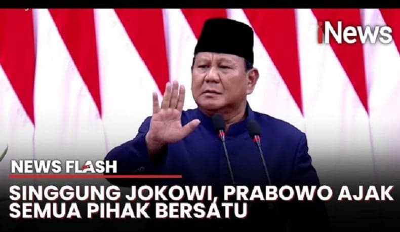 Prabowo: Saya Ajak Semua Pihak Ayo Bersatu