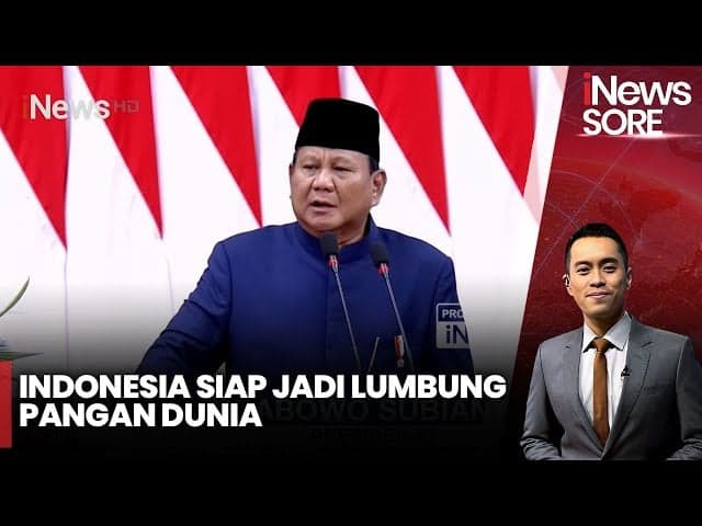 Prabowo Optimistis RI Raih Swasembada Pangan dalam Waktu Singkat