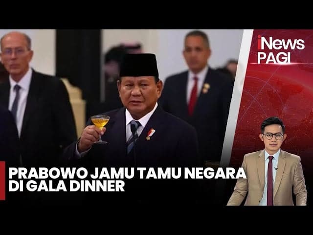 Gala Dinner Prabowo Bersama Tamu Negara 