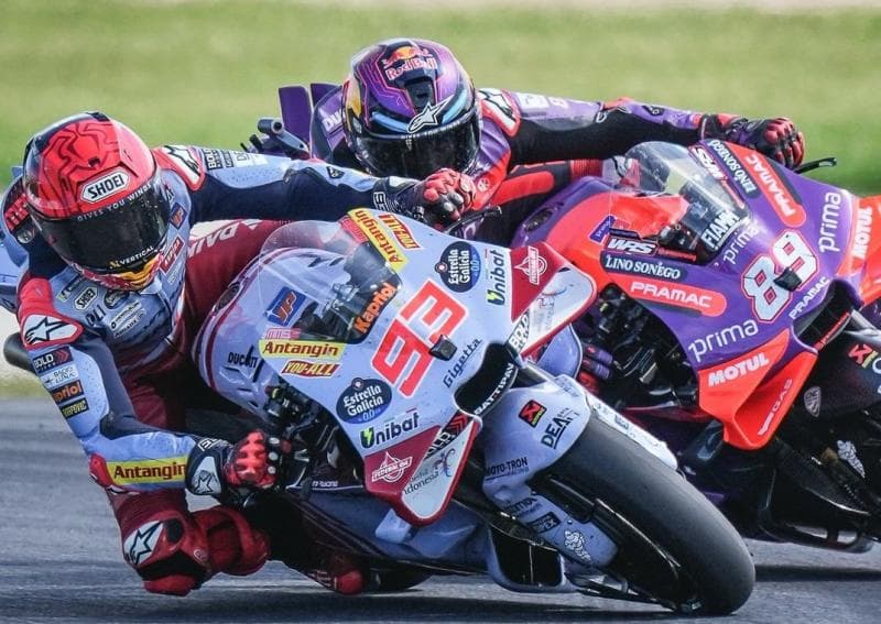 Kemenangan Marc Marquez di MotoGP Australia 2024 Dinilai karena Blunder Jorge Martin